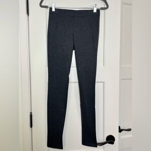 Vince Charcoal Gray Knit Leggings (XS)